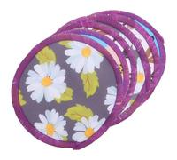 HAPINARY 6pcs Washable Nursing Pads Comfortable Anti-Leak Breast Pads for Breastfeeding Women Reusable Cushions for Daily Use Skin-Friendly Highly Absorbent Design