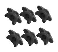 HAPINARY 6pcs Wheelchair Star Knobs Replacement for Easy Adjustments Compatible Models User-Friendly Design for Quick Installation and Performance