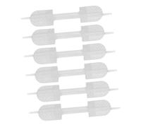 HAPINARY 6pcs Zip Closure Strips for Emergency Care Breathable Injury Closure Multipurpose Cloth Strips for Fast Healing