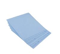 HAPINARY 80pcs Microfiber Eyeglasses Cleaning Cloths Jewelry Polishing Cloth Camera Lens Screen Cleaning Wipes Portable Blue for Spectacles and Devices