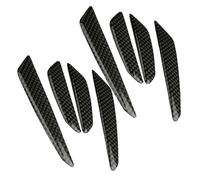 HAPINARY 8pcs Car Door Edge Guards Anti-Collision Bumper Protection Strips Pure Black Vehicle Door Corner Protector Adhesive Stickers Scratch Prevention