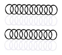 HAPINARY 96pcs Elastic Weaving Loom Refill Loops for Potholders Beginner Friendly Elastic Bands for DIY Crafts Flexible and Easy to Use Weaving Cord for Home School and Office Projects