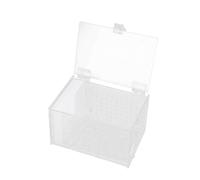 HAPINARY Acrylic Critter Keeper Mantis Feeder Reptile Feeding Box Stable Ventilation for Outdoor Use