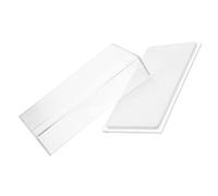 HAPINARY Acrylic Eyelash Organizer Box Compact Transparent Storage Holder for False Lashes Easy Access Display for Clean Sanitary Eyelash Care for Home and Beauty Salons