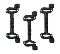 HAPINARY Adjustable Detachable Stroller Connector for Twin Baby Strollers Plastic One Set Connector Buckle to Connect for Walking and Outing