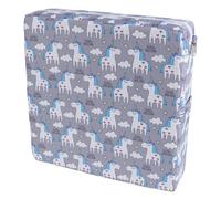 HAPINARY Adjustable High Chair Cushion for Baby and Children with Secure Fastening, Removable Cover, and Thick High Density Sponge Padding, for Daily Meals and Dining Chairs