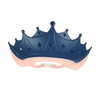 HAPINARY Adjustable Shower Crown Hair Washing Shield for Boys and Cute Cartoon Bath Visor Cap with Eye and Ear Splash Protection Lightweight Bath Hat for Boy Girl