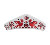 HAPINARY Adjustable Vintage Boho Headband for Women with Russian Embroidery and Bird Pattern, Ethnic Cloth Hair Accessory for Dressy and Everyday Styling