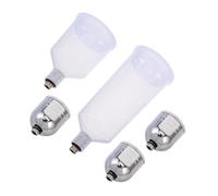 HAPINARY Airbrush Pot Plastic Clear Paint Cups with Oxygen Injection Portable Replacement Containers for Artists Painting Tools Versatile Painting Accessories