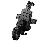 HAPINARY Aluminium Alloy Bike Phone Bracket Holder for Motorbike Handlebar Compatible with Multiple Smartphones Easy Installation