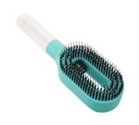 HAPINARY Anti-static Spray Brush for Hair with Button Mist Spray Design and Wide Teeth, Travel Convenience Plastic and Nylon Detangling Comb Suitable for Straight and Curly Hair