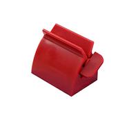 HAPINARY Automatic Toothpaste Squeezer Dispenser Easy to Use Bathroom Accessory for Even Dispensing Plastic Toothpaste Holder Kit Red Save of Product Waste