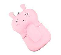 HAPINARY Baby Bath Pad and Shower Cushion for Newborns Toddler Infant, Princess Pink Floating Bathtub Mat Soft Non-Slip Baby Shower Pad for Safe Bathing