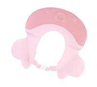 HAPINARY Baby Shampoo Cap and Infant Bathing Cap for Newborns, Lightweight Light Pink Baby Shower Hat with Eye and Ear Protection, Soft Waterproof Material for Comfortable Hair Washing