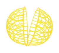 HAPINARY Ball Shaped Chicken Coop: Outdoor Movable Rollable Round Chicken Cage Pigeon Rabbits Duck Safe Walking Net Safety Cage For Pet Farm Use