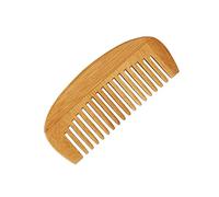 HAPINARY Bamboo Anti-static Hair Comb Portable Beard Hair Styling Tool Lightweight Durable for All Types Natural Material for Smooth