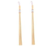 HAPINARY Bamboo Body Massage Knocking Sticks 2pcs Portable Back Scraper Tools for Muscle Relaxation and Pain Relief at Home