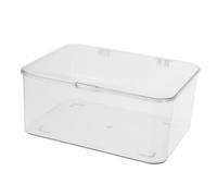 HAPINARY Bead Storage Box Office Storage Organizer Bin Organiser Lid for Mobile Phone