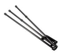 HAPINARY Black 1 Mini Foldable Iron Artist Easel Stand Lightweight Sturdy Painting Display for Business and Art Class