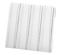 HAPINARY Blank Crochet Grid Cloth Latch Hook Blank Mesh Decorative Rug Hooking Mesh Rug Canvas Carpet Fabric Plastic