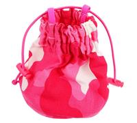 HAPINARY Blow Dryer Diffuser Sleeve for Curly Hair Easy Install Hair Dryer Attachment in Bright Rose Red