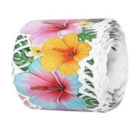 HAPINARY Boho Bulletin Board Borders with Wildflower and Leaf Motifs, Sturdy and Easy to Apply for Spring Classroom Display