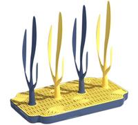 HAPINARY Bottle Drying Rack with Removable Drip Tray for Bottles and Cups, Sturdy Pp Material, No Scratch Design Suitable for Home and Hotel Use