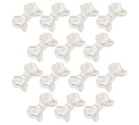 HAPINARY Bowknot Spacer Beads Plastic Charms 300 Pieces Compact Size for DIY Earrings Bracelets Necklaces Jewelry Crafting Accessories
