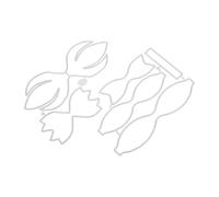 HAPINARY Bowtie Cutting Dies Decorative Embossing Stencil 2 Sets Carbon Steel Lightweight and Smooth Grinding for Craft Making for Hands-on Ability Development and Projects