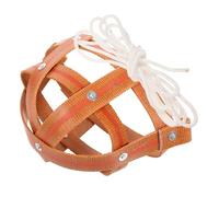 HAPINARY Breathable Horse Muzzle with Strap Anti-biting Mouth Cover for Horses and Cattle Lightweight Protective Mouthmask Allowing Drinking and Breathing Stable Fit for Farm Safety