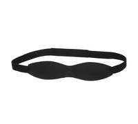 HAPINARY Breathable Silk Eye Mask with Eye Cups for Skin Black Design for Sleep Travel and Yoga Comfortable Material for Uninterrupted Rest