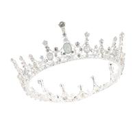 HAPINARY Bride Crown Baroque Style Royal Wedding Headpiece Queen Tiara Women's Hair Accessory