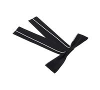 HAPINARY Brooch Fine Women Elegant Decorative for Black Pin Fabric Bow Cloth Rhinestones Bow Tie Accessory with Craftsmanship and Uniforms and Parties