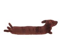 HAPINARY Brown Dachshund Stuffed Animal Plush with Pp Cotton Filling, Lightweight and Soft Bed Decoration, for Windows and Places, Cute Cartoon Design with Outline