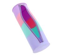 HAPINARY Brush Bag Organizer Silicone Makeup Brush Holder Travel Case Zipper for Essence Tools