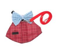 HAPINARY Bunny Rabbits Harness Leash Comfortable Bunny Harness Metal Red