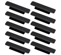 HAPINARY Cabinet Door Handles 20Pcs Pack Self-Adhesive No-Drill Pulls for Cupboards Drawers and Sliding Doors Quick Stick-On Fix for Home Improvement