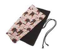 HAPINARY Canvas Brush Pen Roll up Bag Multi-Functional Art Pencil Case for Artists Storage Pouch Capacity and Creative Design for Watercolor and Oil Painting