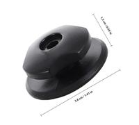 HAPINARY Car Cargo Net Hooks Black Pp Material 4 Set with Load Capacity and Easy Setup Tow Hooks Modern Appearance for Rear Trunk Storage Suitable for Car Organizing Solutions