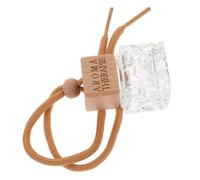 HAPINARY Car Diffuser Air Freshener Bottles Empty Perfume Container 8Ml Square Cap for Aromatherapy Use in Car Cabin