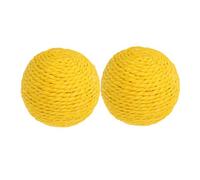 HAPINARY Cat Scratcher Ball Durable Interactive Chewing for Cats and Kittens Multi Functional Design for Scratching and Playing Elegant Portable and Lightweight Pet Entertainment Ball