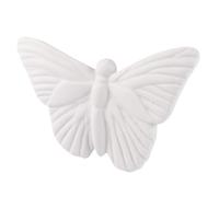 HAPINARY Ceramic Butterfly Wall Hanging Decoration White Nordic Home Crafts Decor for Bedroom Dining Room Friends New House Decor