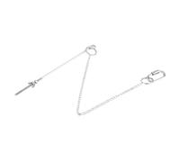 HAPINARY Chicken Hanging Feeder Iron Skewer for Veggies Fruit Feeding Resistant Hanging Feeder for Hens Chickens Parrots and Birds in Coop and Farm Use