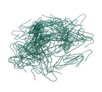 HAPINARY Christmas Ornament Hooks Tool-Free Installation 300pcs for Baubles and Ornaments with Polished Burrfree Finish and Non-Slip Design for Christmas Tree and Living Room Decorations