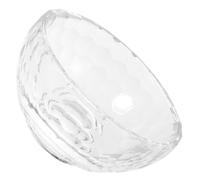 HAPINARY Clear Glass Mixing Bowl Small Spa Crystal Bowl for Facial Masks Beauty Salon Tool Portable Lightweight for Skincare Home Hotel and Salon Use