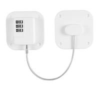 HAPINARY Combination Fridge Lock Multi Functional Security Lock for Refrigerator Cupboard Cabinet Dresser and Window Coded Design for Enhanced Safety and Privacy Durable Finish