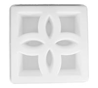 HAPINARY Concrete Hollow Brick Mold for Garden Or Wall Use, Weather-Resistant Plastic Cement Block Mould with Easy Demolding Feature, for Fence Walls and Outdoor Landscaping Projects