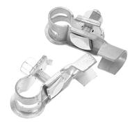 HAPINARY Copper Automotive Battery Terminal Clamps Connectors Positive and Negative Car Battery Cable Connectors for Rv Boat Heavy Duty Copper with Strong Clamping Force for Secure Power