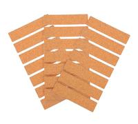 HAPINARY Cork Cable Labels Cord Identification Stickers 21Pcs Flexible Waterproof Self-Adhesive Tags for Managing Charger and Ethernet Wires in Home and Office