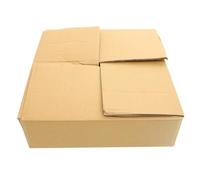 HAPINARY Corrugated Board Box with Dividers for Secure Shipping and Storage of Small Items Cups Wine Bottles Plates Reusable DIY Moving Organizer